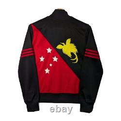 Adidas Papua New Guinea Track Jacket Womens Large Tracksuit Top Originals Flag