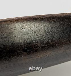 African Antique / Vintage Tribal Carved Wood Canoe Shaped Bowl Papua New Guinea