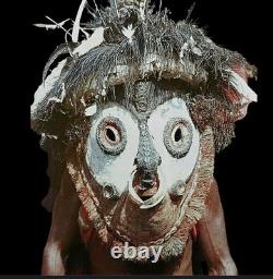An old Sepik River Biwat People Mask Papua New Guinea