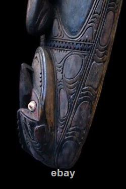 Ancestor mask, Murik lakes carving, papua new guinea, tribal art, sculpture