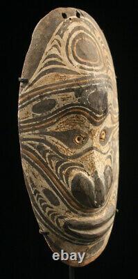Ancestor mask, sepik carving, iatmul figure, papua new guinea