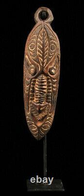 Ancestor mask, sepik carving, papua new guinea