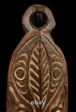 Ancestor mask, sepik carving, papua new guinea