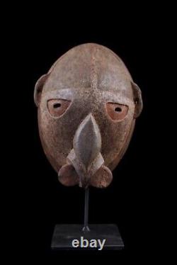 Ancestor mask, wood carving, papua new guinea, primitive art