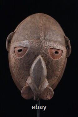 Ancestor mask, wood carving, papua new guinea, primitive art