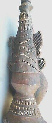 Ancestral Figure Male Fertility Statue Handcarved Ramu River P. New Guinea Ethnix
