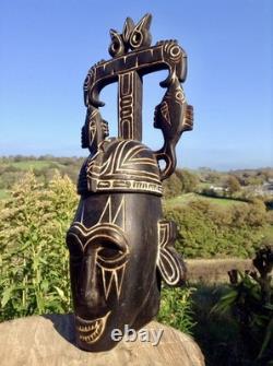 Ancestral Mask From Tami Island In Papua New Guinea
