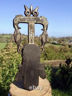 Ancestral Mask From Tami Island In Papua New Guinea