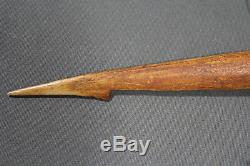 Ancient cassowary bone dagger Papua New Guinea