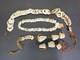 Antique 1880s-1920s Papua New Guinea Shell Currency Necklace Lot Kula Conus Naga
