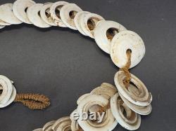 Antique 1880s-1920s Papua New Guinea Shell Currency Necklace Lot Kula Conus Naga