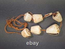Antique 1880s-1920s Papua New Guinea Shell Currency Necklace Lot Kula Conus Naga