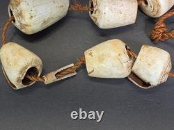Antique 1880s-1920s Papua New Guinea Shell Currency Necklace Lot Kula Conus Naga