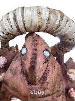 Antique 85cm High Papua New Guinea Carved Tribal Chief Statue Was $598 Now $368