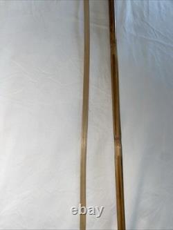 Antique Buka Island Papua New Guinea Barbed Carved Wood Arrow Withthrowing Device