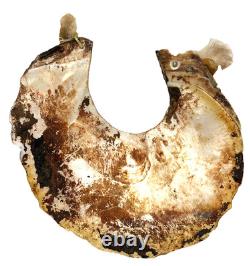 Antique Kina Shell Pectoral Necklace Papua New Guinea