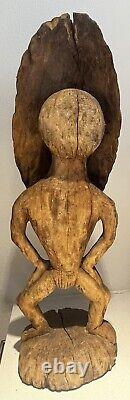 Antique Lower Sepic Ancestor Figures, Papua New Guinea