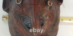 Antique Original Turtle Mask From Papua New Guinea Not A Tourist Souvinir