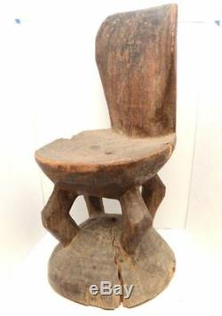 Antique PAPUA NEW GUINEA ORATORS STOOL CHAIR East Sepik River Tribal ancestor