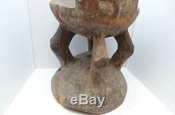 Antique PAPUA NEW GUINEA ORATORS STOOL CHAIR East Sepik River Tribal ancestor