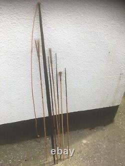Antique Papua New Guinea Bow And Arrows