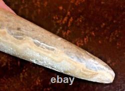 Antique Papua New Guinea Hard Stone Ceremonial Currency Axe Coin Art Club Adze