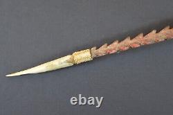 Antique Papua New Guinea Highland Tribal Cassowary Claw Fighting Club, c1890