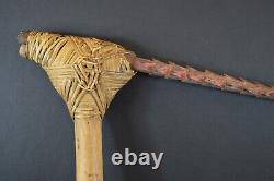 Antique Papua New Guinea Highland Tribal Cassowary Claw Fighting Club, c1890