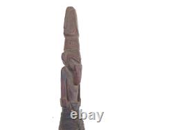 Antique Papua New Guinea Sepik River Tribal Ceremonial Fly Whisk Oceanic Art