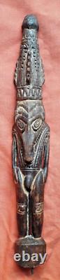 Antique SEPIK IATMUL Male Standing Figure Papua New Guinea
