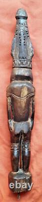 Antique SEPIK IATMUL Male Standing Figure Papua New Guinea