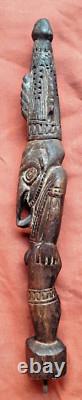 Antique SEPIK IATMUL Male Standing Figure Papua New Guinea