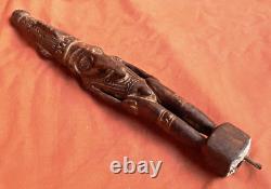 Antique SEPIK IATMUL Male Standing Figure Papua New Guinea