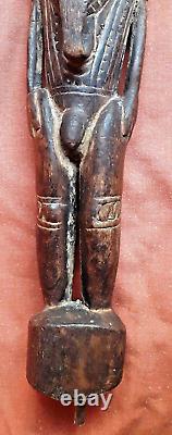 Antique SEPIK IATMUL Male Standing Figure Papua New Guinea Age Unknown