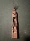Antique Sepik River Papua New Guinea Tribal Elder Fetish Figure with Hair Topper