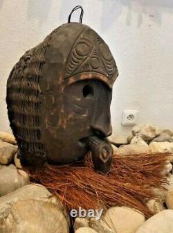 Antique Tribal Mask, Coastal Sepik River Papua New Guinea