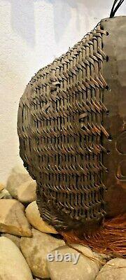 Antique Tribal Mask, Coastal Sepik River Papua New Guinea