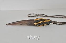 Antique Tribal Necklace, Bird Beak, Papua New Guinea