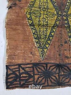 Antique Tribal Tongan Ngatu (Tapa cloths) from Samoa Fiji Tonga Papua New Guinea