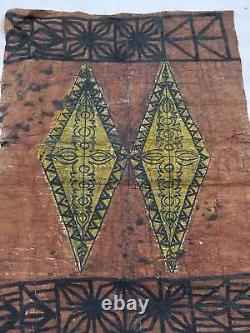 Antique Tribal Tongan Ngatu (Tapa cloths) from Samoa Fiji Tonga Papua New Guinea