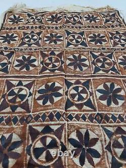 Antique Tribal Tongan Ngatu (Tapa cloths) from Samoa Fiji Tonga Papua New Guinea