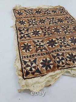 Antique Tribal Tongan Ngatu (Tapa cloths) from Samoa Fiji Tonga Papua New Guinea