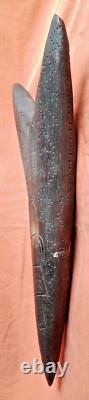 Antique Uncommon MUDMEN  Tribal Religious Figure Papua New Guinea