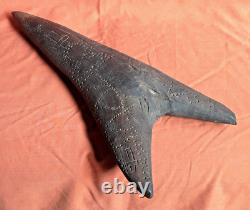 Antique Uncommon MUDMEN  Tribal Religious Figure Papua New Guinea