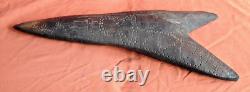 Antique Uncommon MUDMEN  Tribal Religious Figure Papua New Guinea