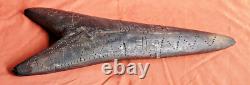 Antique Uncommon MUDMEN  Tribal Religious Figure Papua New Guinea