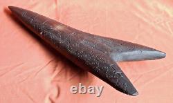 Antique Uncommon MUDMEN  Tribal Religious Figure Papua New Guinea