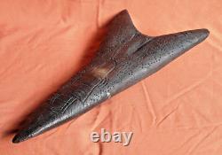 Antique Uncommon MUDMEN  Tribal Religious Figure Papua New Guinea