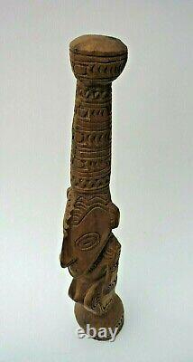 Antique Vintage Murik Lakes Papua New Guinea Hand Carved Wooden Sculpture