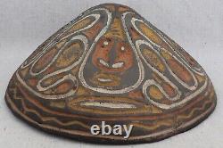 Antique Vintage Papua New Guinea Sawos Sepik River Pottery Kamana Sago Bowl 11¼